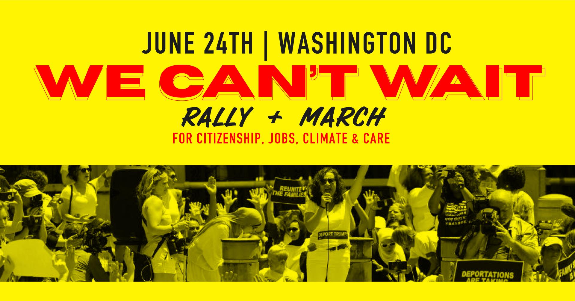 Take Action: Tell Congress #WeCantWait