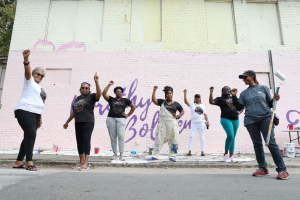 Dorothy Bolden Mural Series in Atlanta, Georgia.