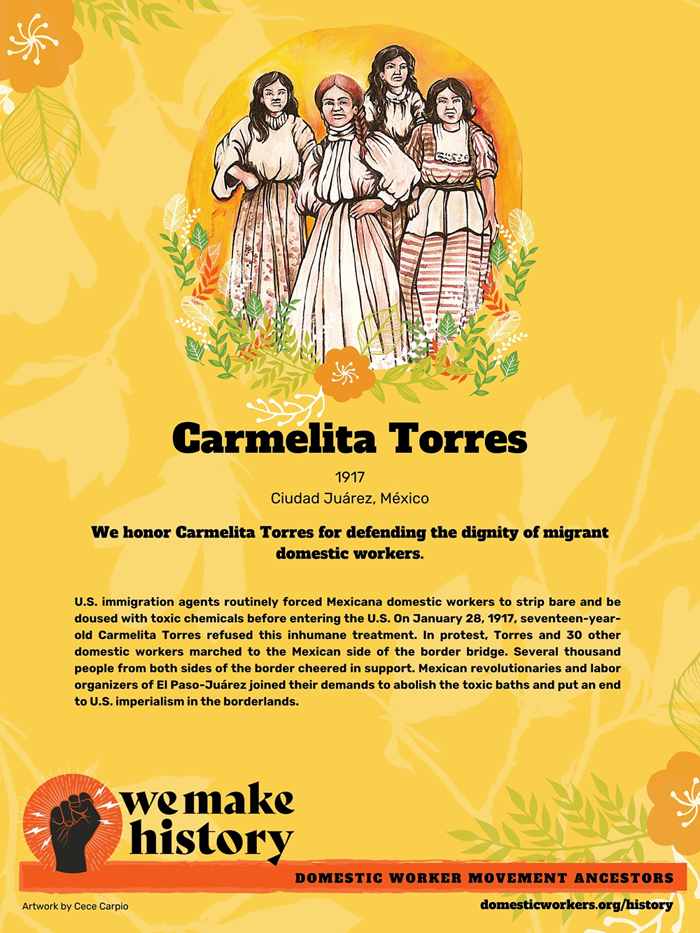 Domestic Worker Ancestors: Carmelita Torres