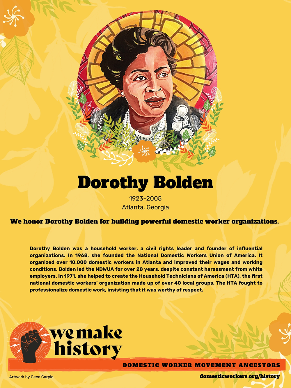 Domestic Worker Ancestors: Dorothy Bolden