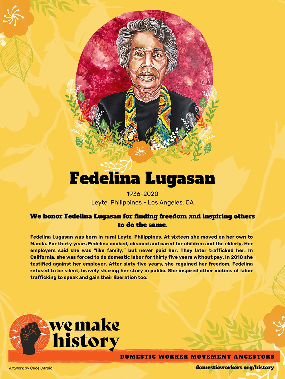 Domestic Worker Ancestors: Fedelina Lugasan