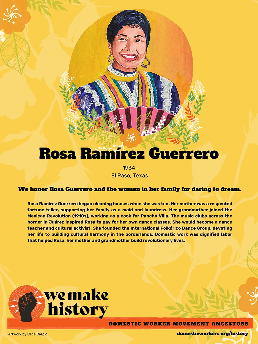 Domestic Worker Ancestors: Rosa Ramirez Guerrero