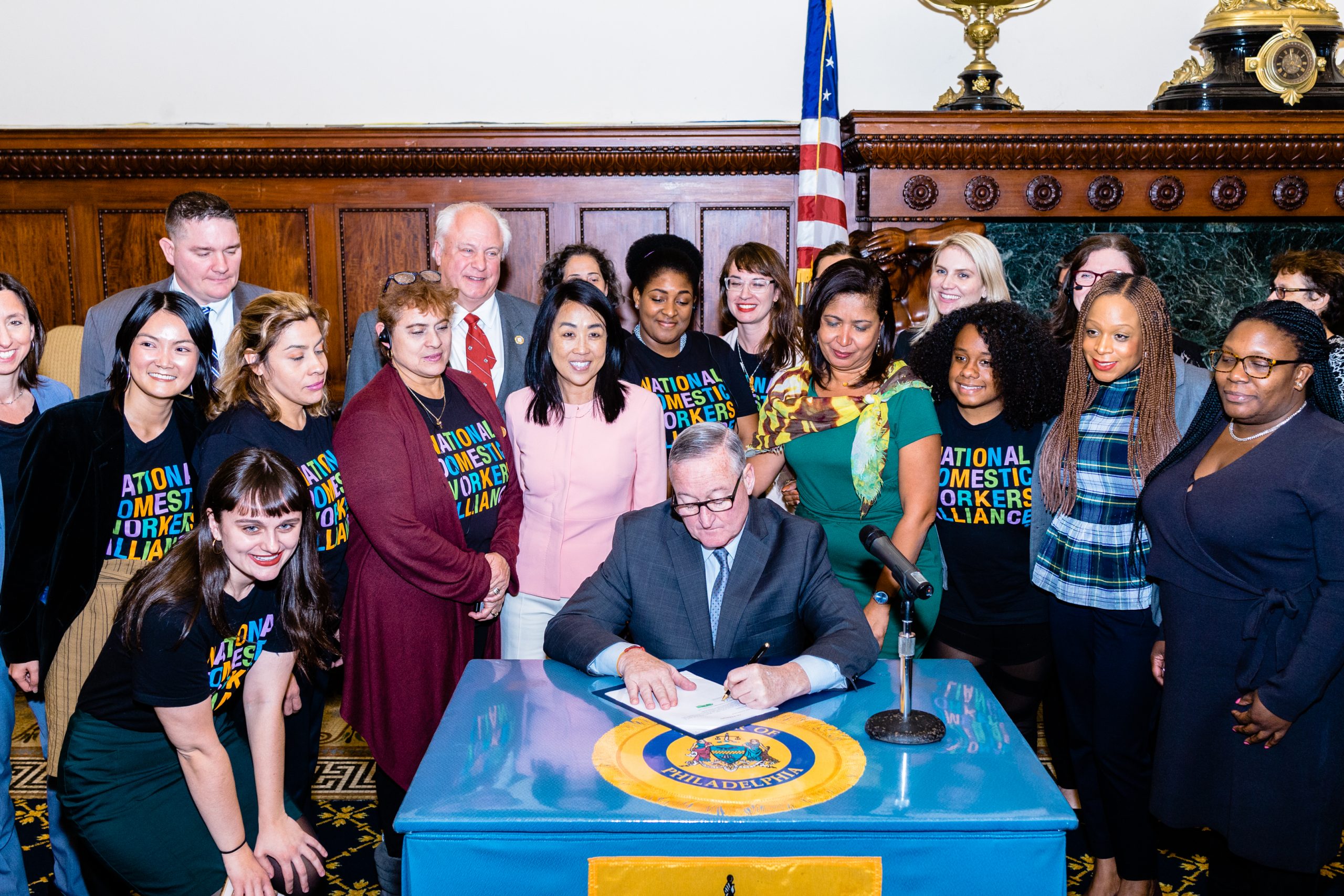 Signing of the Philadelphia Domestic Workers Bill of Rights