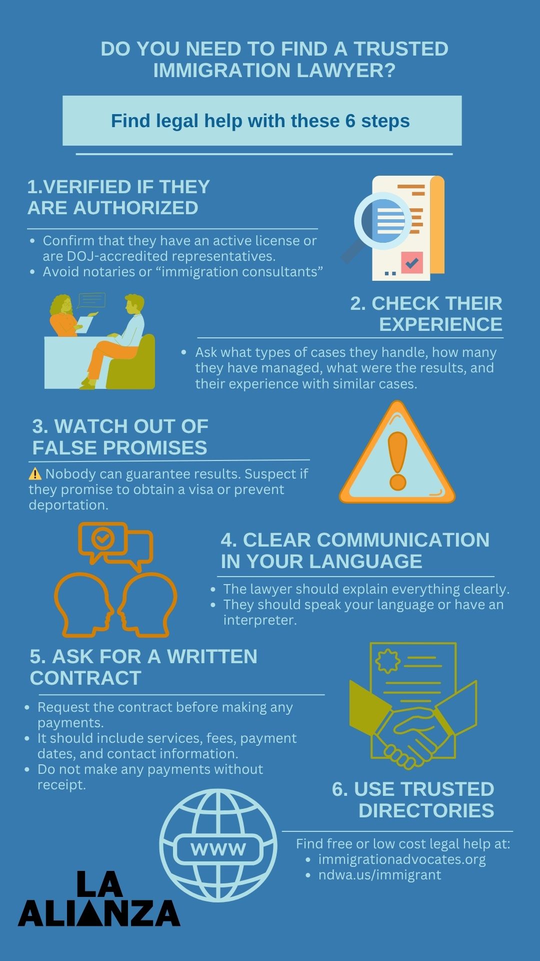 Tips to help you find a trusted immigration lawyer