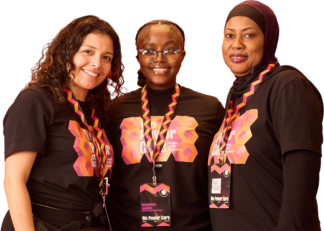NDWA Members at We Power Care Assembly